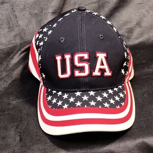 USA Flag Pattern Baseball Cap